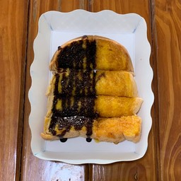 ปังปิ้งเนยช็อคโกแลต-คาราเมล