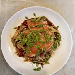 ตำแซลมอนปลาร้า