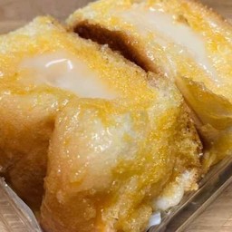 ปังปิ้งใส้ทะลัก1แถม1นมน้ำตาล