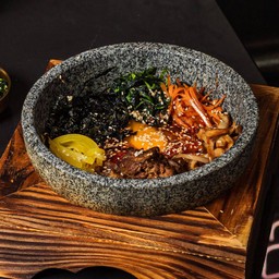 ข้าวยำเกาหลี หมู