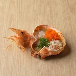 มันปู (กุ้งอามาเอบิ ไข่กุ้ง)