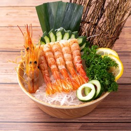 กุ้งอากะเอบิซาซิมิ
