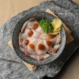 ข้าวหน้าฮามาจิย่างซอสมิโซะ