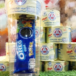 นมหมี+โอรีโอปั่น