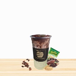 โกโก้เหนียว+เนสวีต้านมสด_เย็น (แก้วยีราฟ 28oz)