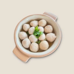 ลูกชิ้นหมู ลวกจิ้ม