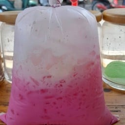 นมชมพูถุงกระดาษ