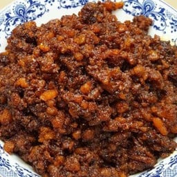 น้ำพริกเผากากหมู กระปุก 100 กรัม (ไม่มีผัก)