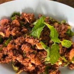 ก้อยคั่วเนื้อสุก