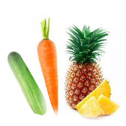 Cucumber + Carrot + Pineapple