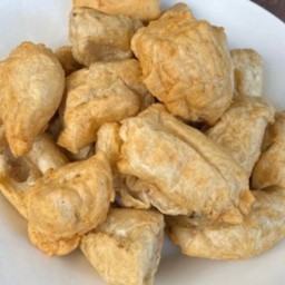 ลูกชิ้นปลาระเบิดทอด(12ลูก)