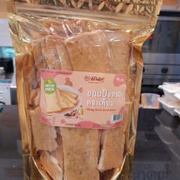 ขนมปังกรอบกระเทียม