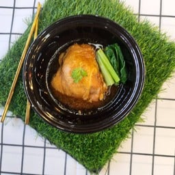 สะโพกไก่อบเป็นกับข้าว