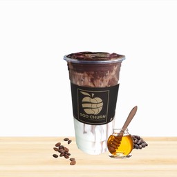 โกโก้เหนียว+นมน้ำผึ้ง_เย็น (แก้วยีราฟ 28oz)