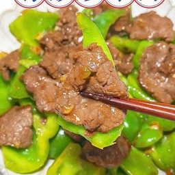 青椒炒牛肉