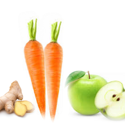 Ginger +carrot +green Apple