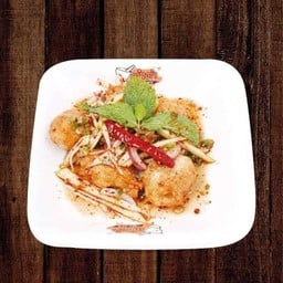 น้ำตกกุ้งทอด