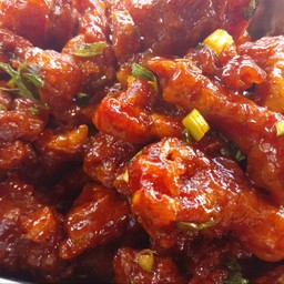 ไก่กรอบซอสเกาหลี