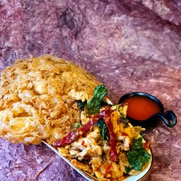 ข้าว+กะเพราหมู+ซุป