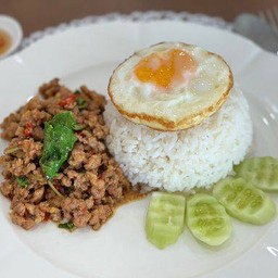 ข้าวกระเพราหมูสับ