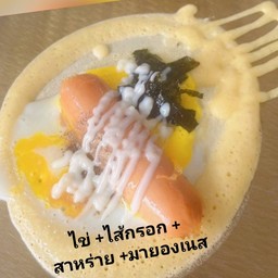 โตเกียวไส้ไข่+ไส้กรอก+สาหร่าย+มายองเนส