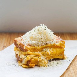 Egg-Ham and Toast Sandwiches Set