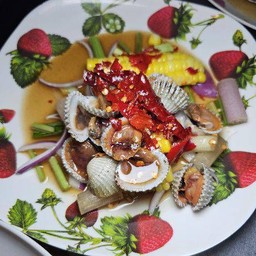 ยำหอยเเครง 40.-