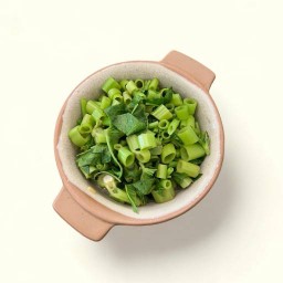 ผักบุ้งลวก