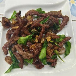 เนื้อแดดเดียวทอด