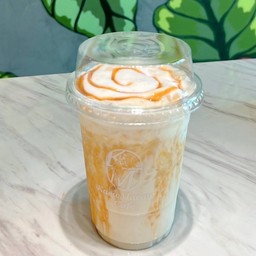 นมสดคาราเมล (เย็น)