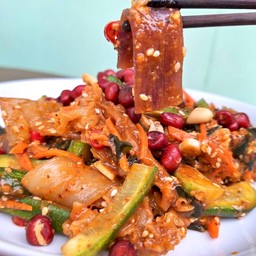 ยำหม่าล่าเส้นหนึบ( เจทานได้)