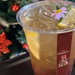 Black Tea Peach Soda