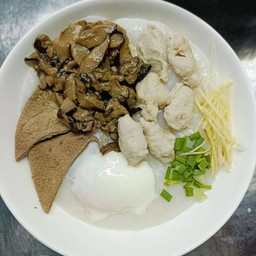 หมูเด้ง เห็ดหอม ตับ