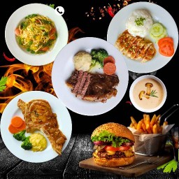 Tendery Steak สเต๊ก,ผัดไทย,ตามสั่ง ท่าอิฐ