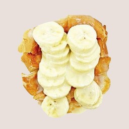 ก้อนเนยน้ำตาล นมข้น กล้วย
