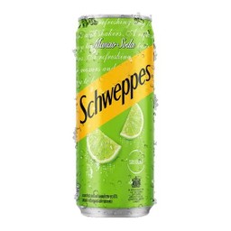 Schweppes ชเวฟมะนาวโซดา (กระป๋อง)