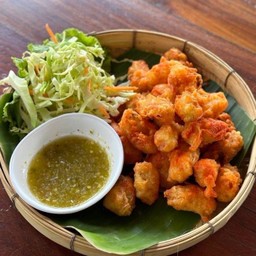 หัวกุ้งทอด