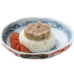 ข้าวหมูสับปลาเค็มกุนเชียง