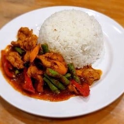 ข้าวพริกแกงหมู