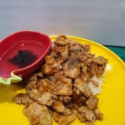 ข้าว+หมูกระเทียมพริกไทย+ซุป