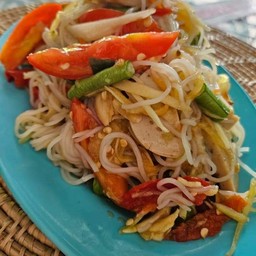 ตำซั่วปูปลาร้า