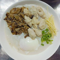 หมูเด้ง เห็ดหอม