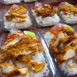 ข้าวไก่ทอด