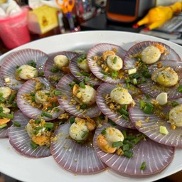 เชลล์ย่างเนยกระเทียม