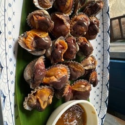 หอยแครงลวก