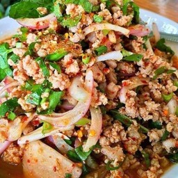 ลาบหมูสุก