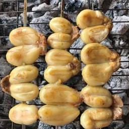 พร กุ้งเผา ตลาดประชานิเวศน์ 1