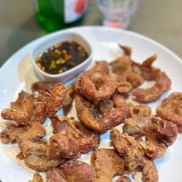 ไส้อ่อนทอดกระเทียม