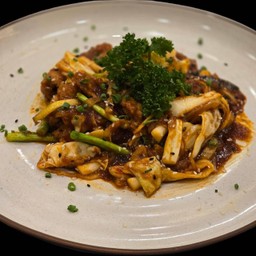 หมูผัดกิมจิ