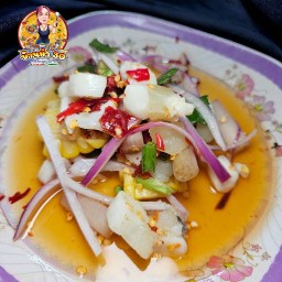 ยำไข่ปลาหมึก 40